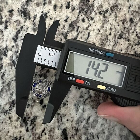 Vintage Winona 5 Falls Sterling Silver Charm Blue Enamel Bushkill PA Travel - Picture 4 of 5